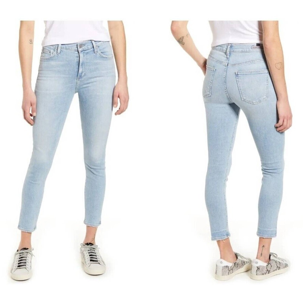 Citizens of Humanity Rocket Mid-rise Crop Skinny Jeans in Soft Fade Sizes 28 NEW